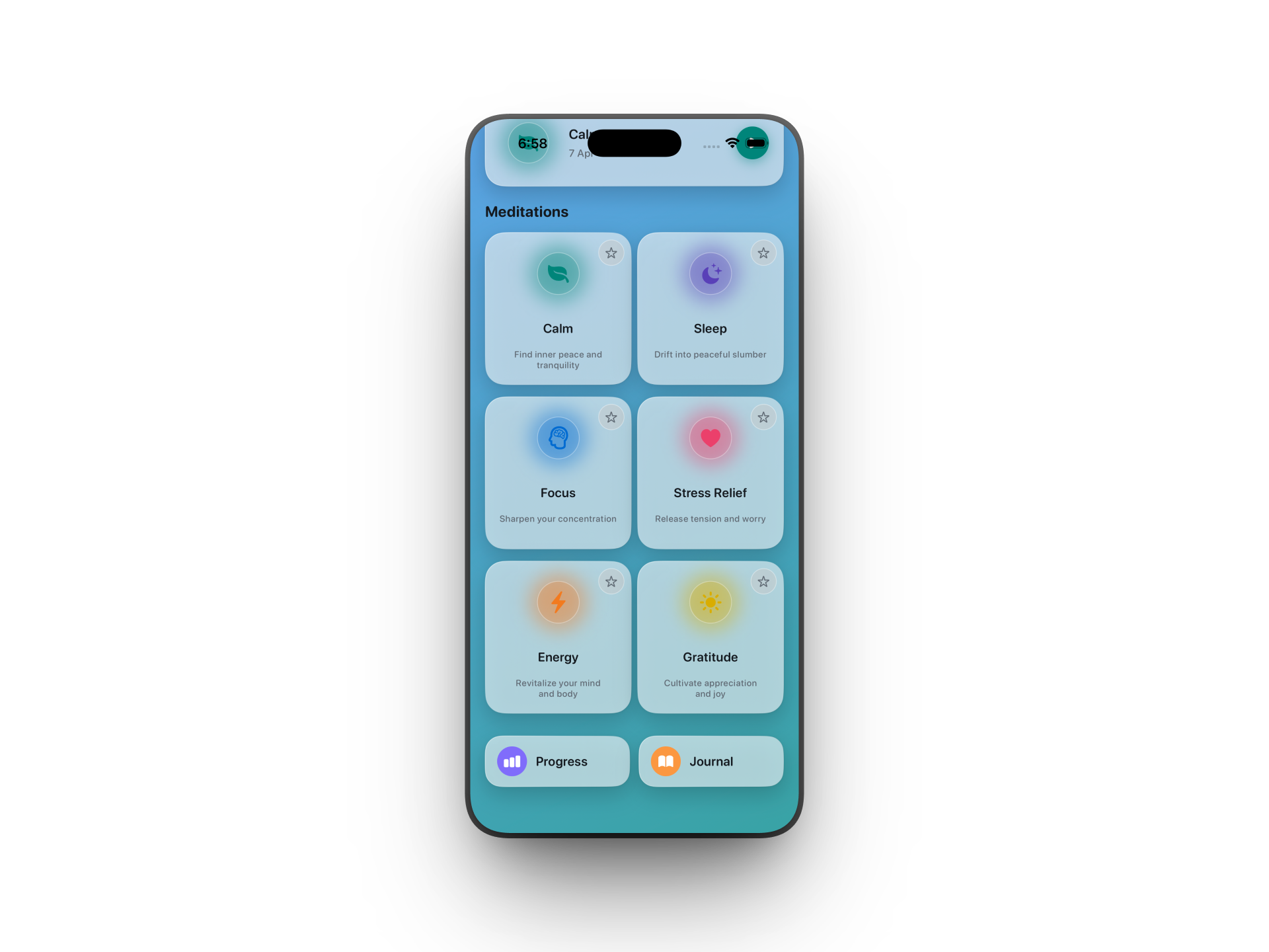 Home screen 2